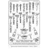 (TP3298E)EMBOSSING Easy Emboss "Best Wishes" Vertical Outlines -