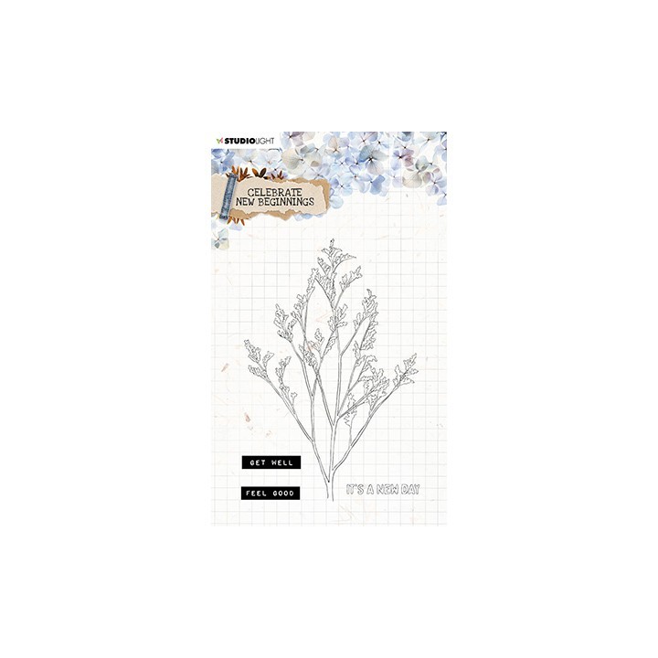 (STAMPCNB514)Studio light Stamp Celebrate new beginnings nr.514