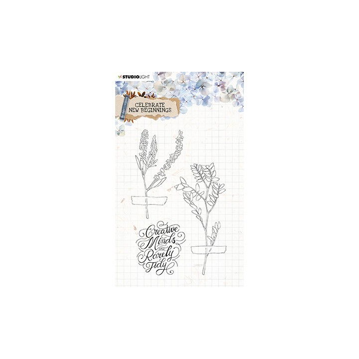 (STAMPCNB515)Studio light Stamp Celebrate new beginnings nr.515