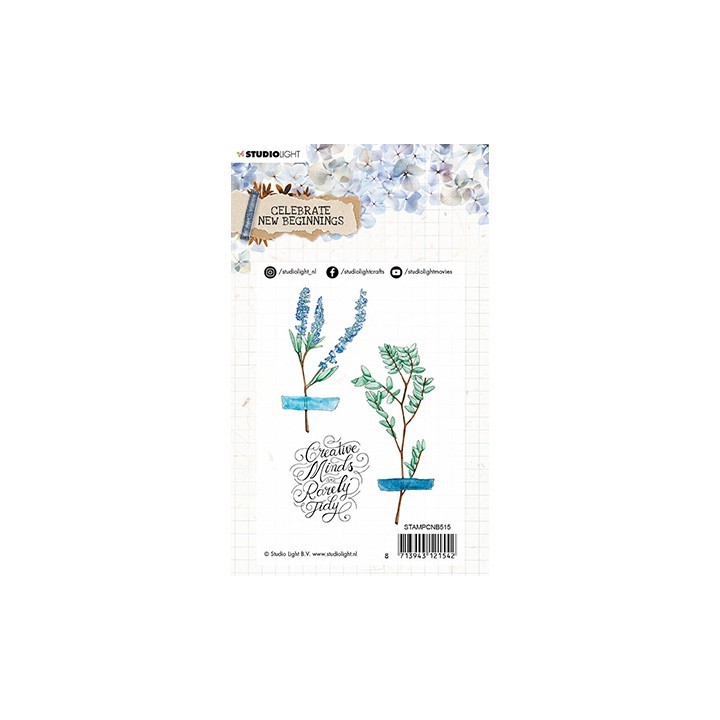 (STAMPCNB515)Studio light Stamp Celebrate new beginnings nr.515