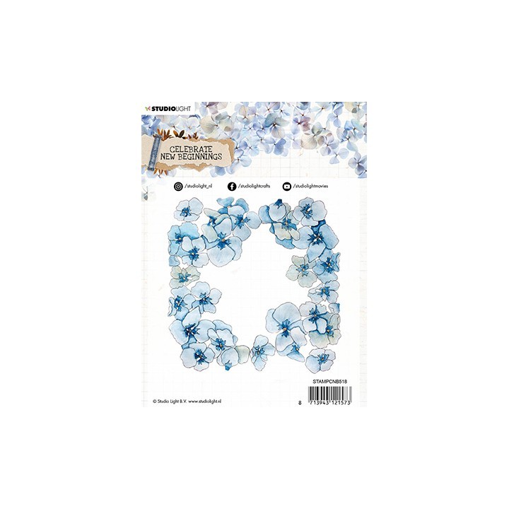 (STAMPCNB518)Studio light Stamp Celebrate new beginnings nr.518