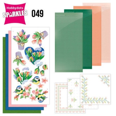 (SPDO049)Sparkles Set 49 - Jeanine's Art - Tulips and Blossom