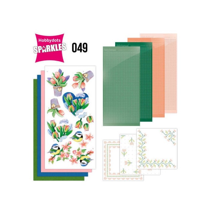 (SPDO049)Sparkles Set 49 - Jeanine's Art - Tulips and Blossom