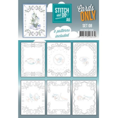 (COSTDOA610008)Cards Only Stitch A6 - 008