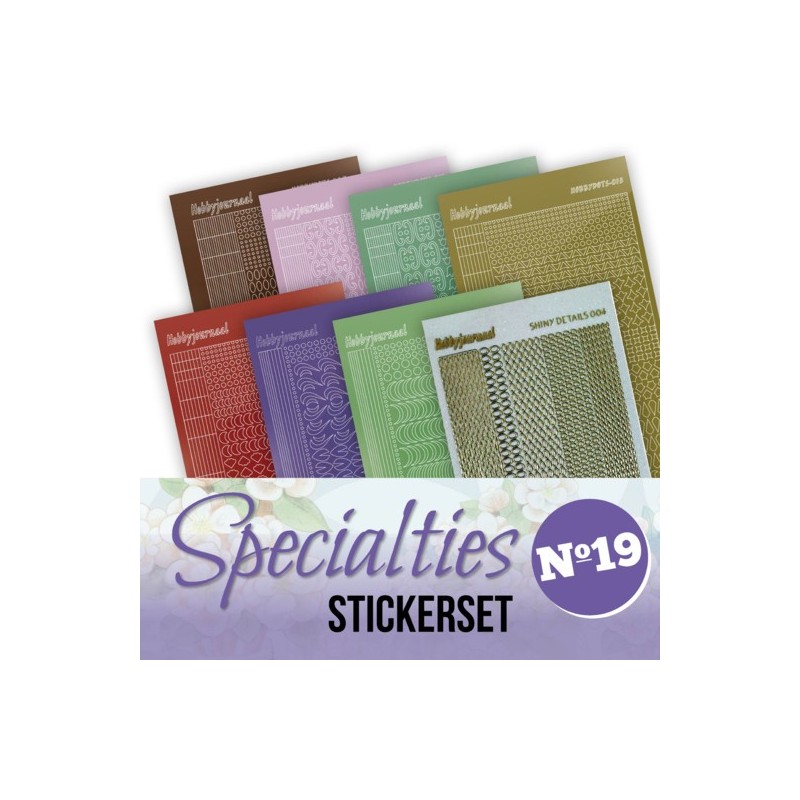 (SPECSTS019)Specialties 19 stickerset