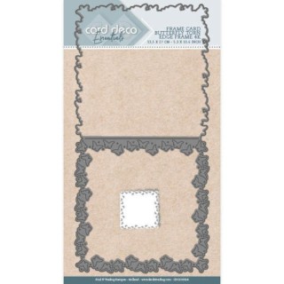 (CDCD10024)Card Deco Essentials - Cutting Dies - Butterfly Torn Edge Frame 4K