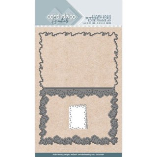 (CDCD10025)Card Deco Essentials - Cutting Dies - Butterfly Torn Edge Frame A5