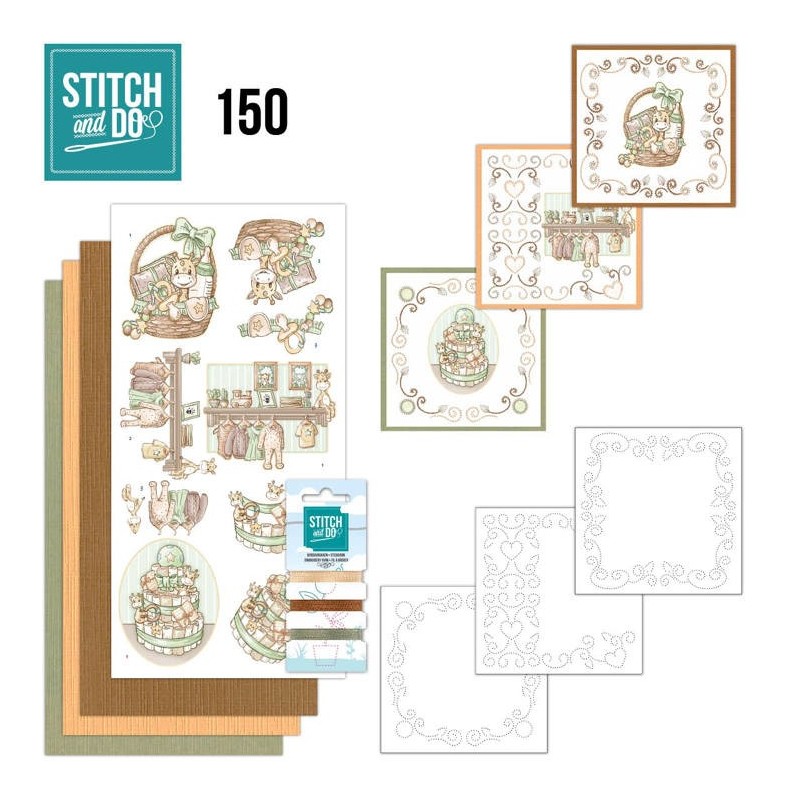(STDO150)Stitch and Do 150 - Yvonne Creations - Newborn