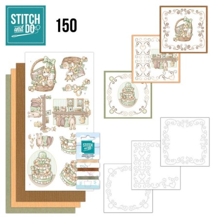 (STDO150)Stitch and Do 150 - Yvonne Creations - Newborn