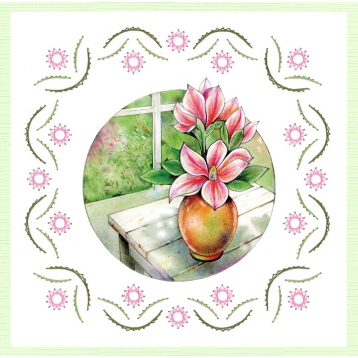(STDO151)Stitch and Do 151 - Jeanine's Art - Welcome Spring