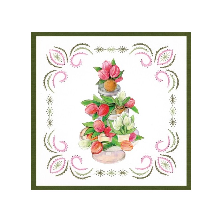 (STDO151)Stitch and Do 151 - Jeanine's Art - Welcome Spring