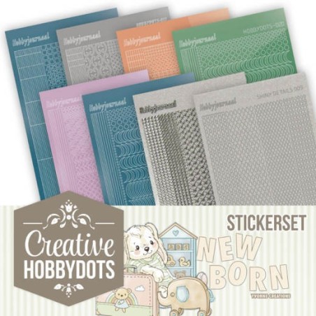 (CHSTS011)Creative Hobbydots Stickerset 11 - Yvonne Creations - Newborn
