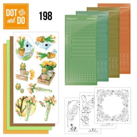 (DODO198)Dot and Do 198 - Jeanine's Art - Welcome Spring