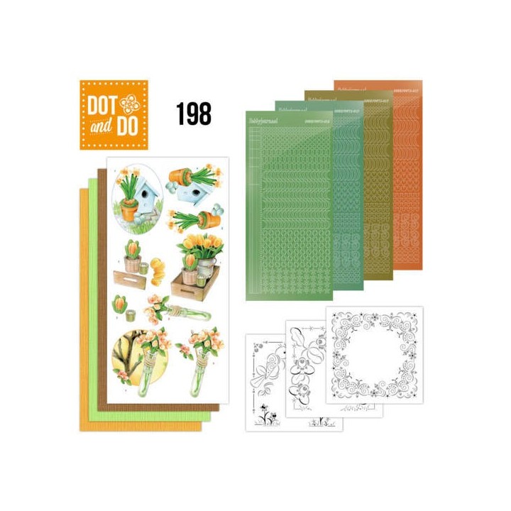 (DODO198)Dot and Do 198 - Jeanine's Art - Welcome Spring