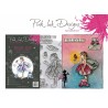 (PI092)Pink Ink Designs Clear stamp set Tiger lily