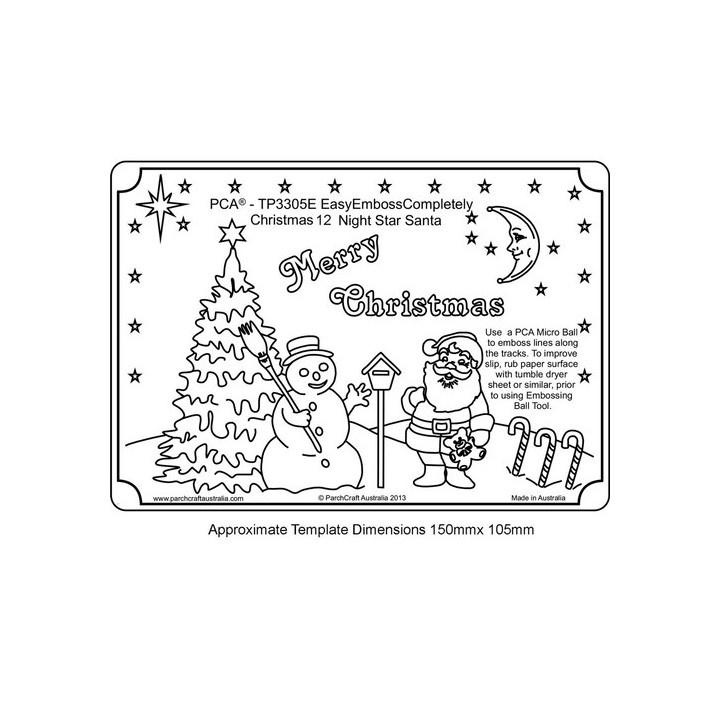 (TP3305E)Completely Christmas 12 - Night Star Santa