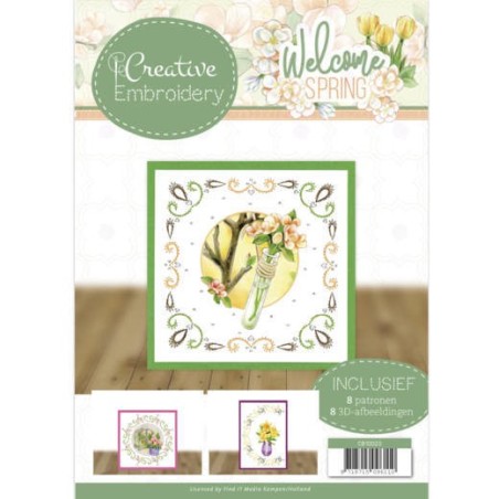 (CB10023)Creative Embroidery 23 - Jeanine's Art - Welcome Spring