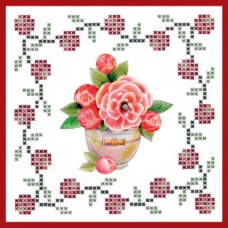 (SPDO050)Sparkles Set 50 -  Jeanine's Art - Orange Flowers
