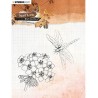 (STAMPJL15)Studio light Clear Stamp  Just Lou - Butterfly Collection nr.15