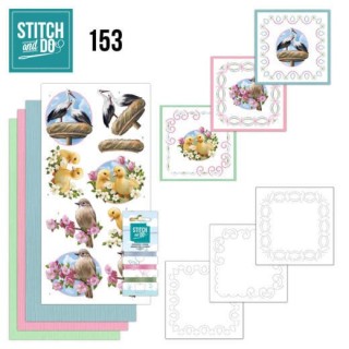 (STDO153)Stitch and Do 153 - Amy Design - Enjoy Spring