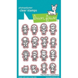 (LF2507)Lawn Fawn Tiny Friends Dies