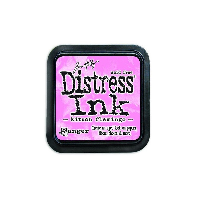 (TIM72591)Distress Ink Pad Kitsch Flamingo