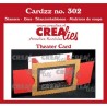 (CLCZ302)Crealies Cardzz Theater fold card