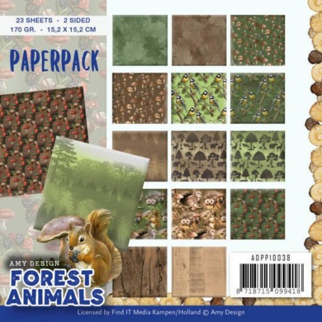 (ADPP10038)Paperpack - Amy Design - Forest Animals