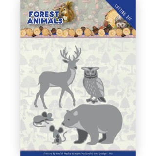 (ADD10233)Dies - Amy Design - Forest Animals - Forest Animals 1