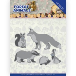 (ADD10234)Dies - Amy Design - Forest Animals - Forest Animals 2