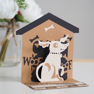 (CEDPC1150)Creative Expressions Craft die paper cuts Woof!