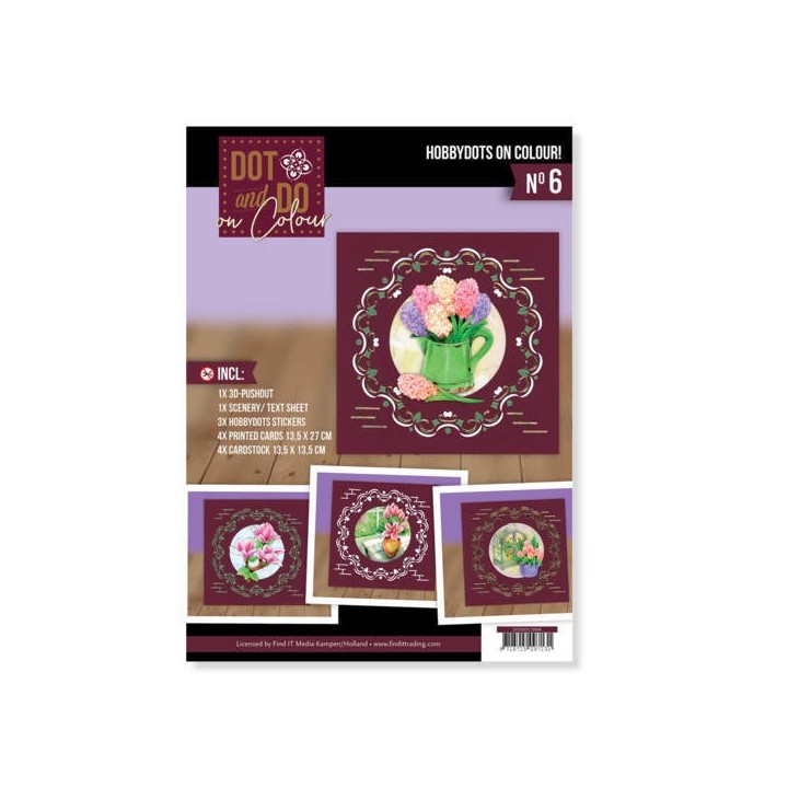 (DODOOC10006)Dot and Do on Colour 6 - Jeanine's Art - Welcome Spring