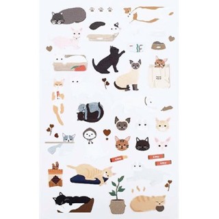 (740019-19)Stafil mini stickers Cats