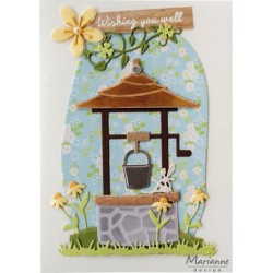 (CR1540)Craftables Wishing Well by Marleen