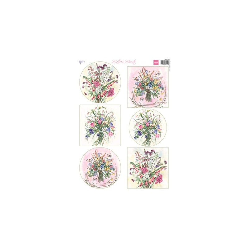 (MB0192)3D Mattie's Mooiste - Field Bouquets