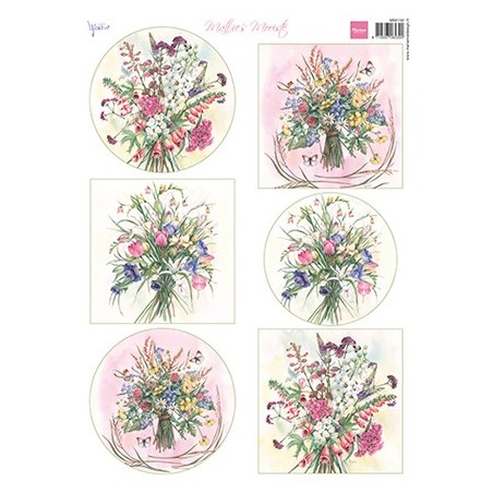 (MB0192)3D Mattie's Mooiste - Field Bouquets