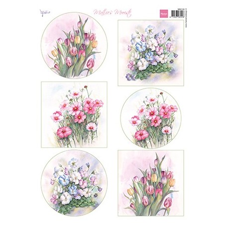 (MB0193)3D Mattie's Mooiste - Floral Spring