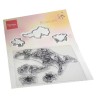 (TC0881)Clear stamp Tiny's Blossom Stamp & die Set