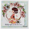 (TC0881)Clear stamp Tiny's Blossom Stamp & die Set