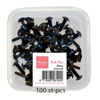 (CA3149)Marianne Design Push Pins - Black