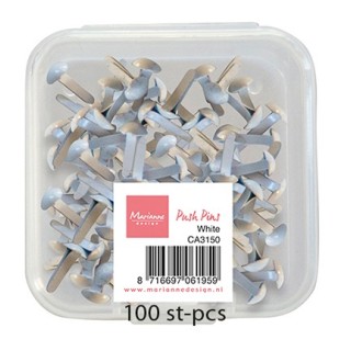 (CA3150)Marianne Design Push Pins - White