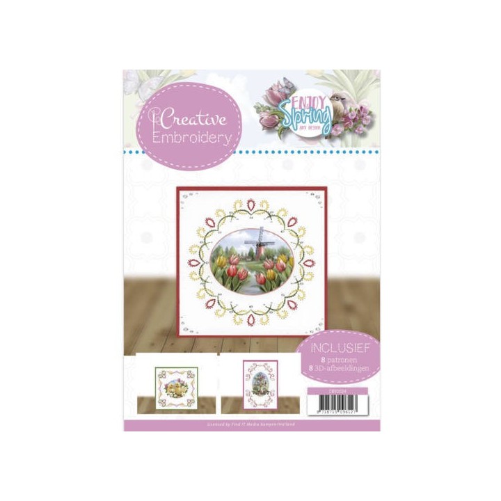 (CB10024)Creative Embroidery 24 - Amy Design - Enjoy Spring