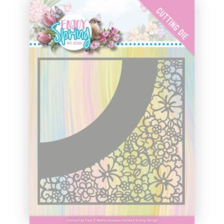 (ADD10236)Dies - Amy Design - Enjoy Spring - Flower Frame