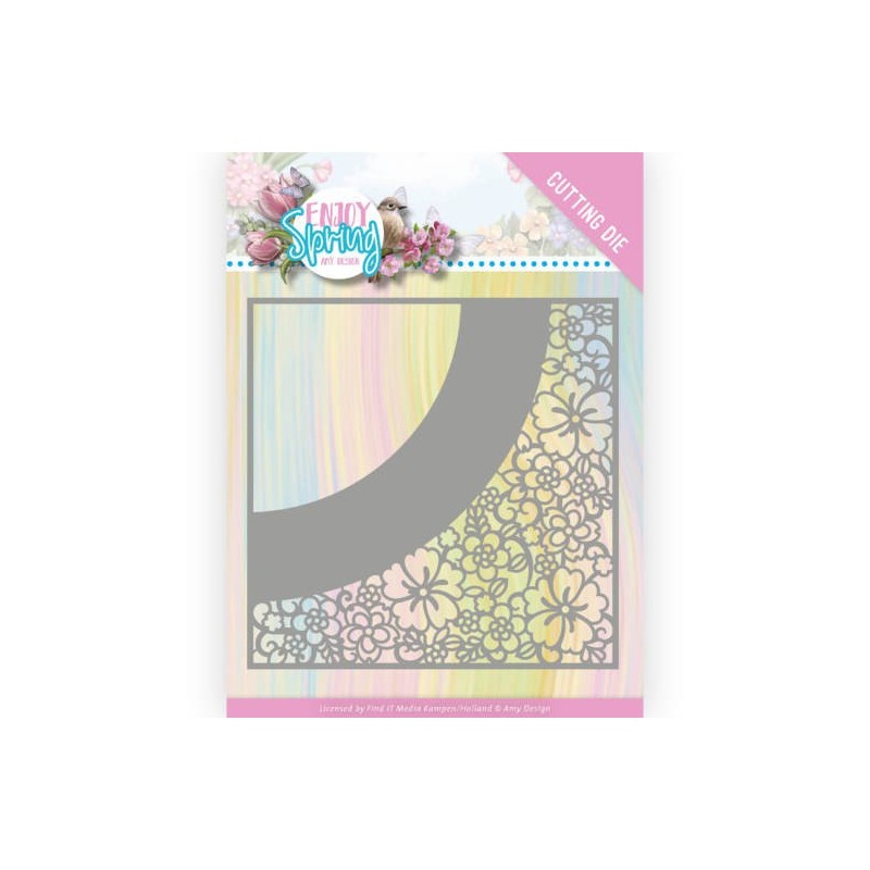 (ADD10236)Dies - Amy Design - Enjoy Spring - Flower Frame