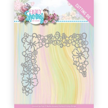 (ADD10237)Dies -Amy Design - Enjoy Spring - Flower Edge