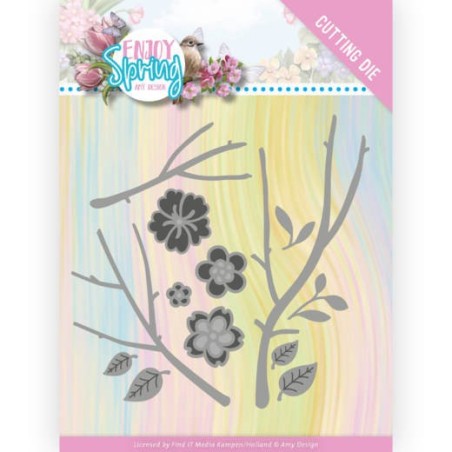 (ADD10242)Dies - Amy Design - Enjoy Spring - Blossom Branch