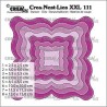 (CLNestXXL111)Crealies Crea Nest-Dies XXL Fantasy Shape E Stitching Line