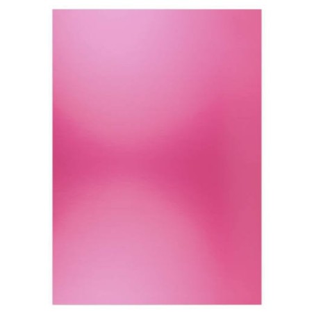 (CDEMCP012)Card Deco Essentials - Metallic cardstock - Bright Pink