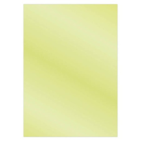 (CDEMCP016)Card Deco Essentials - Metallic cardstock - Olive Yellow
