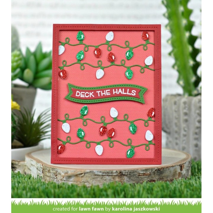 (LF2060)Lawn Fawn Mini String of Lights Dies